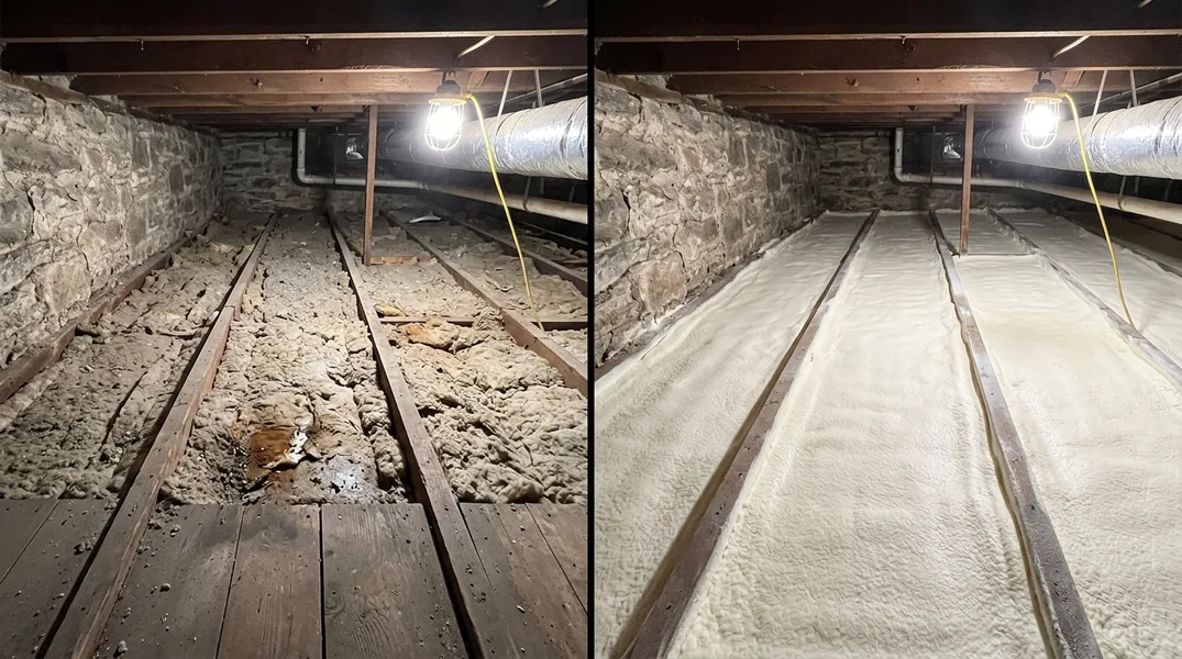 Result spray foam insulation in El Paso - El Paso Spray Foam Insulation