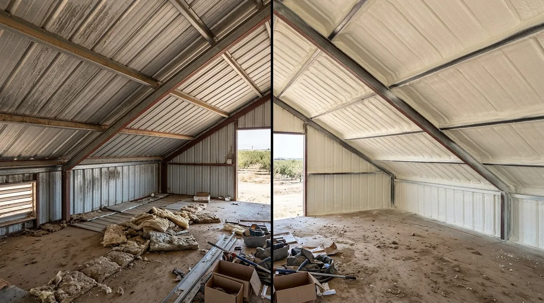 Result spray foam insulation in El Paso - El Paso Spray Foam Insulation