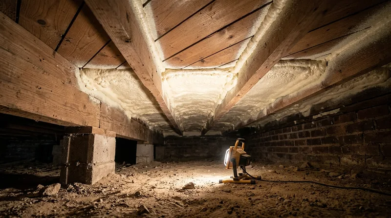 Crawl Space Spray Foam Insulation El Paso