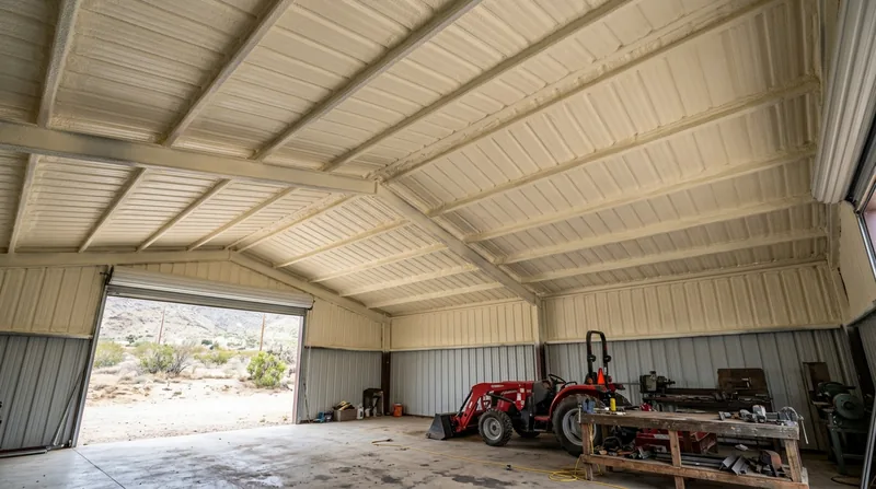 Metal Building & Barndominium Spray Foam El Paso